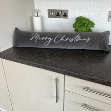 Grey velvet draught for sale  FELIXSTOWE