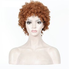 Synthetic wig orange for sale  MANCHESTER