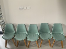 Oak dining chairs for sale  DERBY
