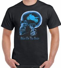 Camiseta Motociclista Motocicleta No Cérebro Masculina Engraçada Superbike Moto GP Bike comprar usado  Enviando para Brazil