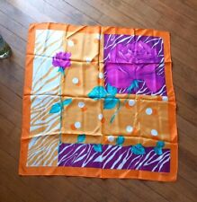 Foulard carré scarf d'occasion  Noisy-le-Grand