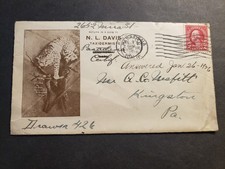 Taxidermist 1926 postal for sale  Weaverville