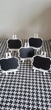 Black chalk board for sale  LEICESTER