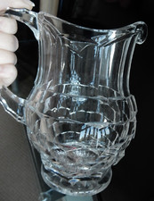Glass water jug for sale  POOLE