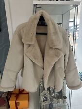 Zara fur aviator for sale  LONDON