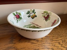 Używany, Vintage Portmeirion Pomona Białe słodkowodne winogrono 28cm Duża miska na sałatkę / owoce W bardzo dobrym stanie  na sprzedaż  Wysyłka do Poland