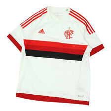 Camisa masculina Flamengo Away | Adidas 2015-16 kit branco camisa de futebol brasileiro comprar usado  Enviando para Brazil