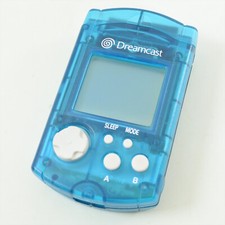 Dreamcast Visual Memory HKT-7000 AQUA BLUE Sega Official VMU 2233 dc comprar usado  Enviando para Brazil