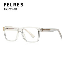Óculos TR90 anti-azul claro masculino feminino lente transparente armações quadradas comprar usado  Enviando para Brazil