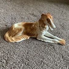 Vintage porcelain borzoi for sale  KIRKCALDY