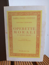 Operette morali altre usato  Sassari