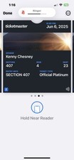 Kenny chesney sphere for sale  Spring
