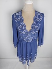 Kleid divided blau gebraucht kaufen  Berlin