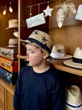 Boys straw fedora for sale  Mc Lean
