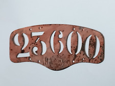1920 plaque vélo d'occasion  Annemasse