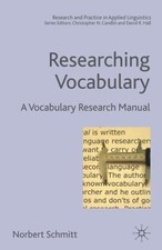 Researching Vocabulary: A Vocabulary Research Manual (Research and Practice in A segunda mano  Embacar hacia Mexico