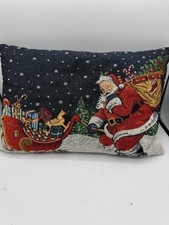 Christmas pillow tapestry for sale  Duncan