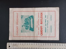 Speedway programme cardiff for sale  CARDIFF