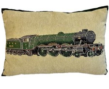 Vintage train cushion for sale  REDHILL