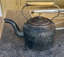 BELA CHALEIRA DE FERRO FUNDIDO VINTAGE HOLCROFT Nº 2 - 4 1/4 , usado comprar usado  Enviando para Brazil