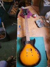 Casca Epiphone guitarra especial ii para peça que não funciona pescoço rachado comprar usado  Enviando para Brazil