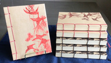 Caderno/livros de esboços/divistas Paperchase, lote de 6, 2 diff. designs 6 1/2” x 5” comprar usado  Enviando para Brazil