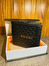 Gucci black leather for sale  FALKIRK