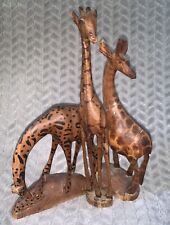 Wooden animals hand for sale  EASTBOURNE