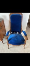 Fauteuil voltaire velour d'occasion  Thonon-les-Bains