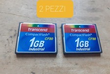 Transcend compactflash 1gb usato  Napoli