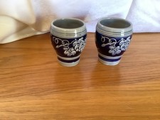 Steingut blau grau gebraucht kaufen  Schwieberdingen