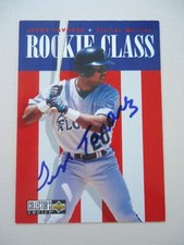 Jesus Tavarez - 1995 U.D. Cartão de beisebol autografado classe RC # 26 - Marlins - OF comprar usado  Enviando para Brazil