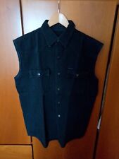 Camicia jeans nera usato  Cormano