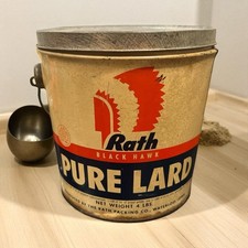 Vintage lard rath for sale  Norwalk