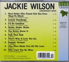 Jackie wilson greatest for sale  STOCKPORT