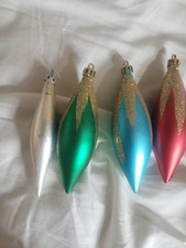 Vintage christmas teardrop for sale  HASTINGS