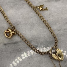 Padlock charm double for sale  UK