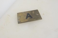 Vintage brass letter for sale  HARROGATE