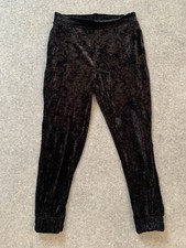 Zara velvet joggers for sale  BRENTWOOD