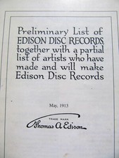 1913 preliminary list for sale  San Francisco