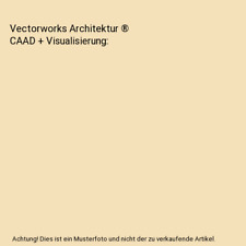 Vectorworks architektur caad gebraucht kaufen  Trebbin