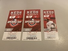 Reds nationals unused for sale  Reisterstown