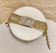 Gold tone clear for sale  Elgin