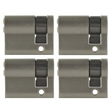 4X Mezzo Cilindro 40Mm 30/10 (Regolabile) +20 Chiavi Serratura Con Chiave Uguale comprar usado  Enviando para Brazil