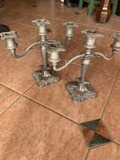 Coppia candelabri antichi usato  Bisceglie