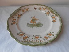 Antique moustiers plate. d'occasion  Expédié en Belgium