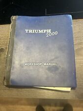 Triumph 2000 2.5 for sale  WOLVERHAMPTON