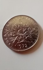 Francs semeuse 1972 d'occasion  Vierzon
