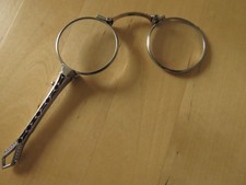 Lorgnon lorgnette silberfarben gebraucht kaufen  Berlin
