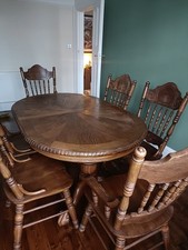 Solid wooden oak for sale  BLACKPOOL